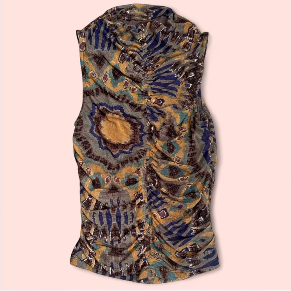 Multicolor Sleeveless Women's Top